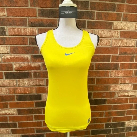 Nike Pro Dry Fit Racer back running Shirt - Picture 6 of 15